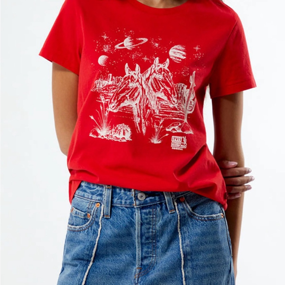 Levi's Recrafted Icon Denim Mini Skirt NWT - Picture 5 of 5